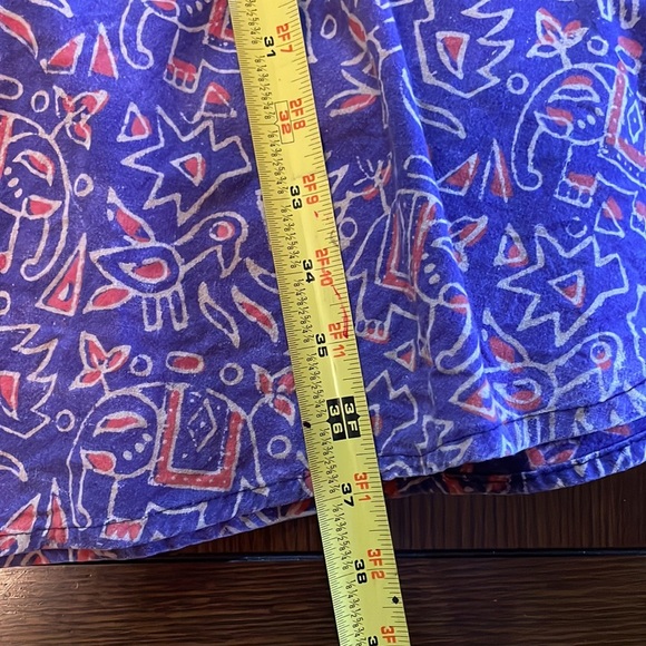 A bohemian maxi wrap skirt. Reversible. Cotton. No tags. Purple. 43” across top - Picture 3 of 6